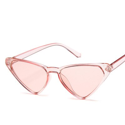 Cat Eye Sunglasses   Luxury Brand Designer Glasses Women/Men Triangle Eyewear