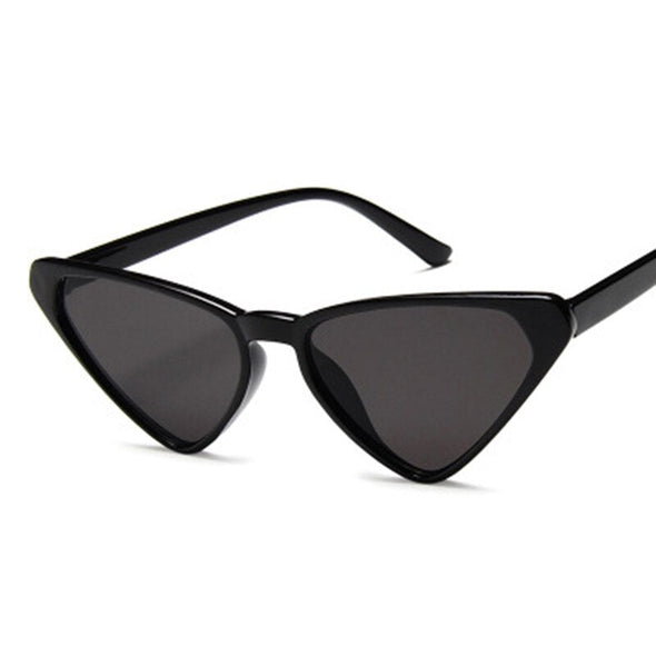 Cat Eye Sunglasses   Luxury Brand Designer Glasses Women/Men Triangle Eyewear