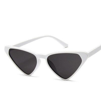 Cat Eye Sunglasses   Luxury Brand Designer Glasses Women/Men Triangle Eyewear