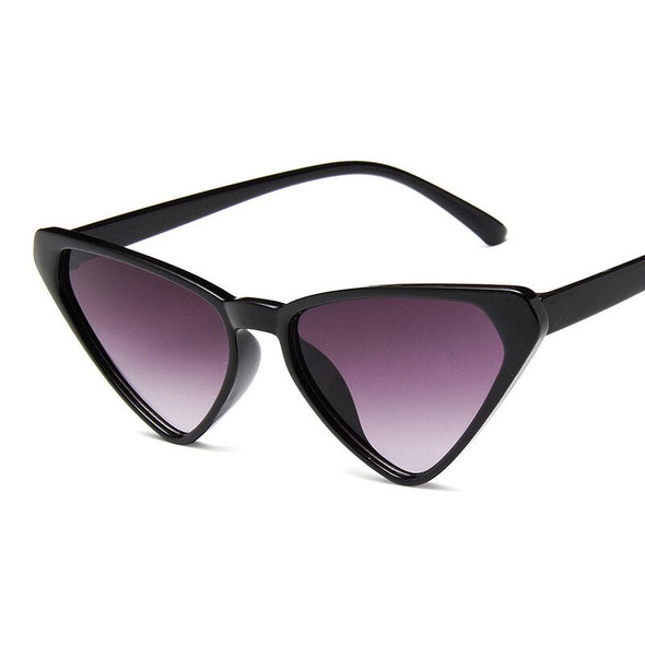 Cat Eye Sunglasses   Luxury Brand Designer Glasses Women/Men Triangle Eyewear
