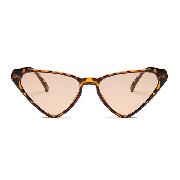 Cat Eye Sunglasses   Luxury Brand Designer Glasses Women/Men Triangle Eyewear