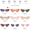 Cat Eye Sunglasses   Luxury Brand Designer Glasses Women/Men Triangle Eyewear