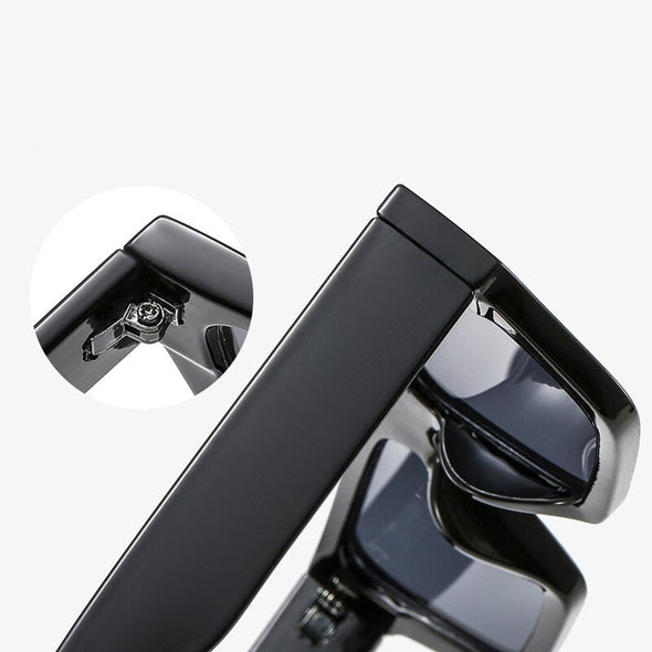 Cateye Square Sunglasses  Brand Designer Eyewear Men/Women Mirror Glasses Women Vintage Gafas