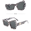 Funny Retro Sunglasses Women Ins Party Eyewear   Luxury Brand Glasses