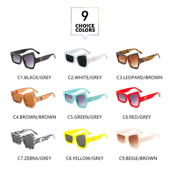 Funny Retro Sunglasses Women Ins Party Eyewear   Luxury Brand Glasses