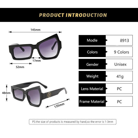 Funny Retro Sunglasses Women Ins Party Eyewear   Luxury Brand Glasses