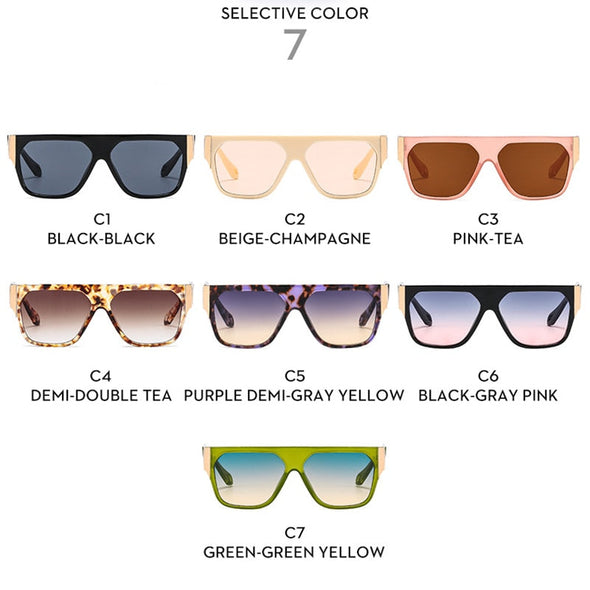 Black Square Sunglasses Women Oversized Glasses Female Luxury best