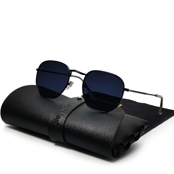 2023 Metal Vintage Sunglasses Men Luxury Brand Polygon Glasses Men/Women Designer Eyewear Men Oculos De Sol Masculino