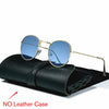 2023 Round Retro Sunglasses Men Round Vintage Glasses for Men/Women Luxury Eyewear Men Metal Lunette Soleil Homme UV400