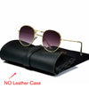 2023 Round Retro Sunglasses Men Round Vintage Glasses for Men/Women Luxury Eyewear Men Metal Lunette Soleil Homme UV400