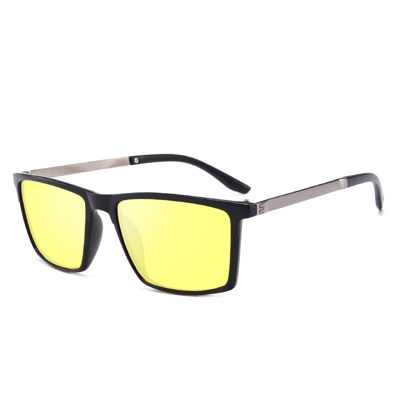 2023 Fashion Men Cool Square Style Gradient Polarized Sunglasses