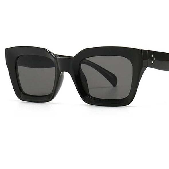 2023 Square Sunglasses Men Retro Eyeglasses Men/Women Gradient Clear Lens Glasses Men Gafas Lentes De Sol Mujer UV400