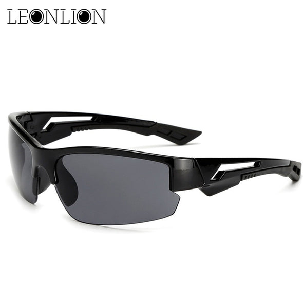 LeonLion 2023 Vintage Outdoor Camouflage Sunglasses Men Classic Fishing Travel Sun Glasses UV400 Glasses Masculino