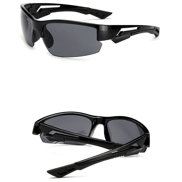 LeonLion 2023 Vintage Outdoor Camouflage Sunglasses Men Classic Fishing Travel Sun Glasses UV400 Glasses Masculino