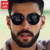 Round Retro Sunglasses（Need to choose tinted color, otherwise the lenses are transparent）