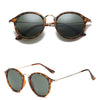 Round Retro Sunglasses（Need to choose tinted color, otherwise the lenses are transparent）