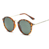 Round Retro Sunglasses（Need to choose tinted color, otherwise the lenses are transparent）