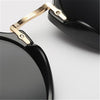 Round Retro Sunglasses（Need to choose tinted color, otherwise the lenses are transparent）