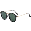Round Retro Sunglasses（Need to choose tinted color, otherwise the lenses are transparent）
