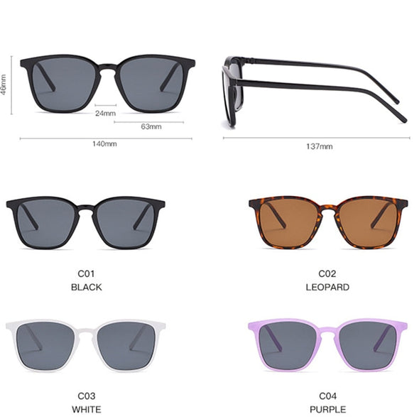 Simple Retro Sunglasses Women/Men Square Trend Eyeglasses Women High Quality Glasses