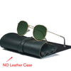 Round Retro Sunglasses Men 2023 Round Vintage Glasses for Men/Women Luxury Eyewear Men Metal Lunette Soleil Homme UV400