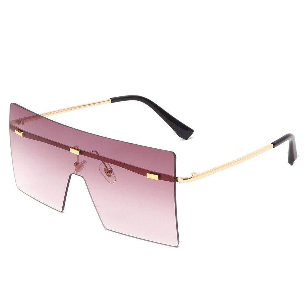 Long Keeper Oversized Square Sunglasses Men Women Full Frame