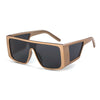 Oversized Steampunk Sunglasses Man Women Fashion Sun Glasses Square Mirror Driving Oculos Gafas de sol feminino UV400