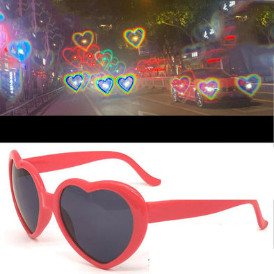 Sunglasses Women PC Frame Light   Lens Colorful Sun Glasses Female Red Pink Shades