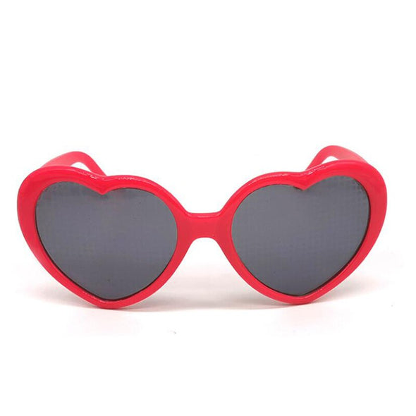 Sunglasses Women PC Frame Light   Lens Colorful Sun Glasses Female Red Pink Shades