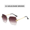 Luxury Brand Sunglasses Women Fashion Black Retro Sun Glasses for Men Vintage Lady Summer Style Sun Glasses Female  UV400