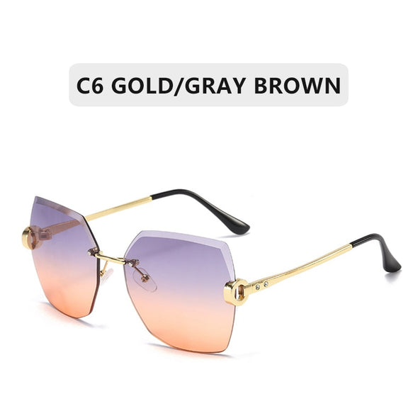 Luxury Brand Sunglasses Women Fashion Black Retro Sun Glasses for Men Vintage Lady Summer Style Sun Glasses Female  UV400