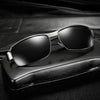Luxury Men's Polarized Sunglasses Men Driving Fishing Designer Sun Glasses For Man Metal Vintage Goggles Shades Anti-glare UV400