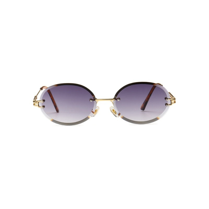 Men's Latest Trendy Designer Glasses Frameless Luxury Sunglasses