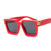 Luxury Square Man Sunglasses Glamour Fashion Brand Sun Glasses For Woman Classic Vintage Black Designer Gradient Shades