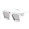 Luxury Square Man Sunglasses Glamour Fashion Brand Sun Glasses For Woman Classic Vintage Black Designer Gradient Shades