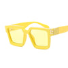 Luxury Square Man Sunglasses Glamour Fashion Brand Sun Glasses For Woman Classic Vintage Black Designer Gradient Shades