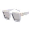 Luxury Square Man Sunglasses Glamour Fashion Brand Sun Glasses For Woman Classic Vintage Black Designer Gradient Shades