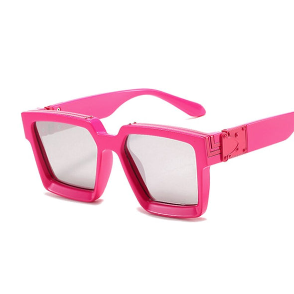 Luxury Square Man Sunglasses Glamour Fashion Brand Sun Glasses For Woman Classic Vintage Black Designer Gradient Shades