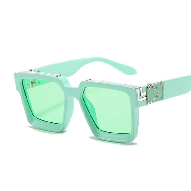 Luxury Square Man Sunglasses Glamour Fashion Brand Sun Glasses For