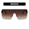 Luxury Square Oversized Sunglasses Woman Gradient Vintage Sun Glasses Female Outdoor Shades Driver Oculos De Sol UV400 Eyewear