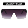 Luxury Square Oversized Sunglasses Woman Gradient Vintage Sun Glasses Female Outdoor Shades Driver Oculos De Sol UV400 Eyewear