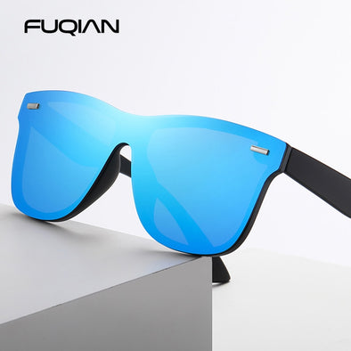 Luxury Square Polarized Sunglasses Men Women Fashion One-piece Sun Gl –  Jollynova