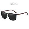 Luxury Square Vintage Polarized Sunglasses For Men Women Fashion Travel Driving Anti-glare Sun Glasses Male TR90 Eyewear UV400