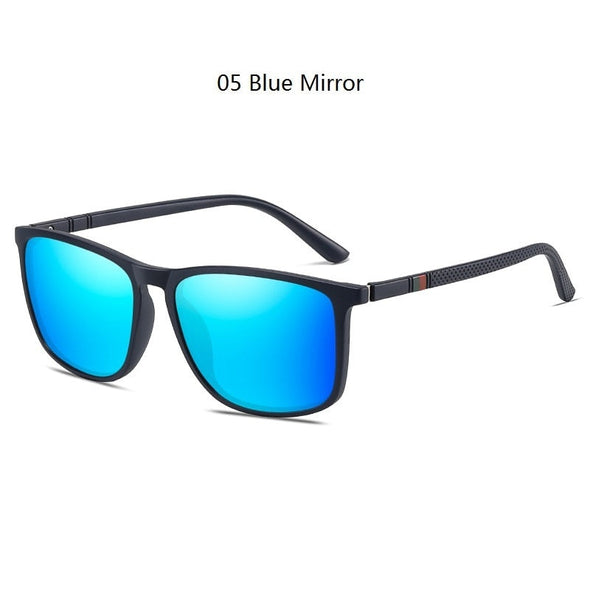 Luxury Square Vintage Polarized Sunglasses For Men Women Fashion Travel Driving Anti-glare Sun Glasses Male TR90 Eyewear UV400