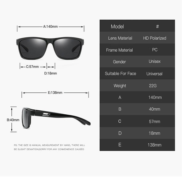 Fishing baseball running and driving polarized sports sunglasses UV400riding protective polarized sunglasses