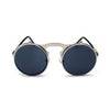 Metal Steampunk Sunglasses Men Women Fashion Round Glasses Brand Designer Retro Frame Vintage Sun Glasses Male High Quality