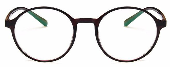 NEW Fashion Women Glasses Frame Men Eyeglasses Frame Vintage Round Clear Lens Glasses Optical Spectacle Frame Transparent