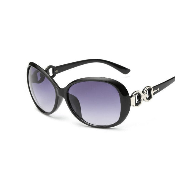 New Brand Designer Vintage Oval Sunglasses Women Retro Clear Lens Eyewear Classic Round Sun Glasses For Female Ladies
