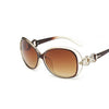 New Brand Designer Vintage Oval Sunglasses Women Retro Clear Lens Eyewear Classic Round Sun Glasses For Female Ladies