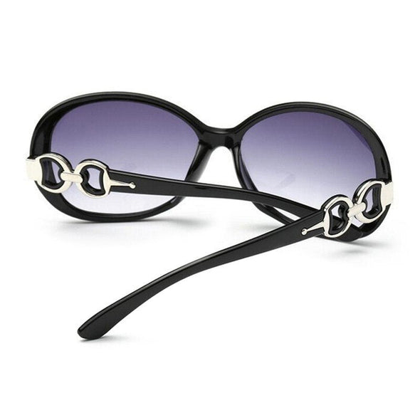 New Brand Designer Vintage Oval Sunglasses Women Retro Clear Lens Eyewear Classic Round Sun Glasses For Female Ladies
